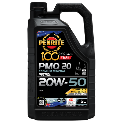 Penrite Premium Mineral Engine Oil 20W-50 5L PMO20005