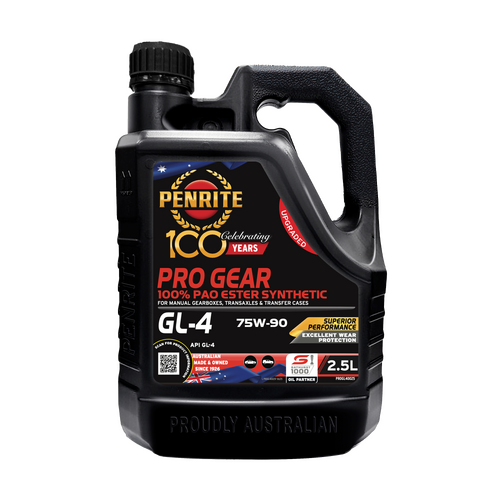 Penrite Pro Gear GL-4 Full Synthetic Gear Oil 75W-90 2.5L PROGL40025