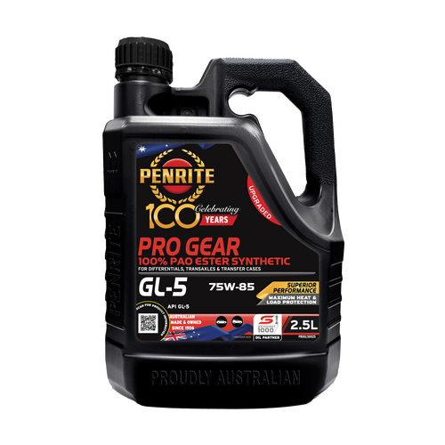 Penrite Pro Gear GL-5 Full Synthetic Gear Oil 75W-85 2.5L PROGL50025