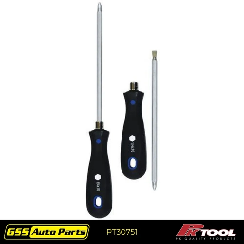 PK Tool Screwdriver With Bit Holder 175mm Phillips PH2 Blade PT30751