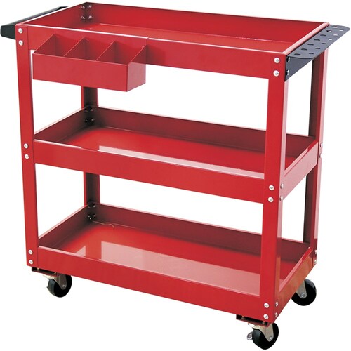 PK Tool Steel Trolley With 3 Shelves - 100Kg Capacity PT81002
