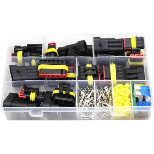 PK Tool 240 Piece Waterproof Multi Connectors Wire Connector Assortment PT91505