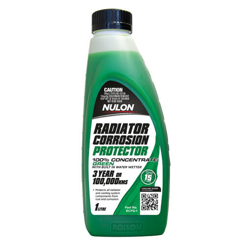 Nulon Radiator Corrosion Protector Green 1 Litre Bottle RCPG-1