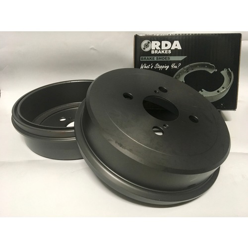 RDA Brake Drums RDA6550 & Brake Shoes R1662