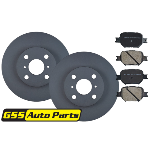 Front Rda Brake Disc Rotors (pair) & Brake Pads RDA7779-RDB1431 
