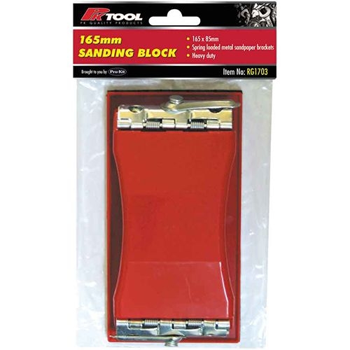 PK Tool Sanding Block Small With Metal Brackets RG1703