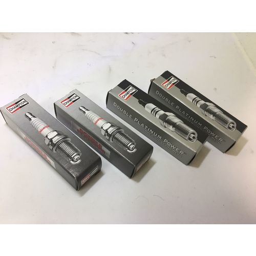 CHAMPION DOUBLE PLATINUM SPARK PLUG RN10PYP4 (Pack of 4)