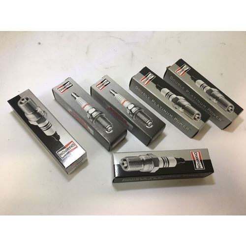 CHAMPION DOUBLE PLATINUM SPARK PLUG RN10PYP4 (Pack of 6)