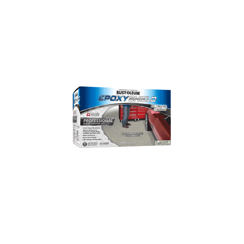 Rustoleum  Epoxyshield 2 Pack Epoxy Garage Floor Paint Kit 37m2 Silver Grey 7.57L  203373 203373