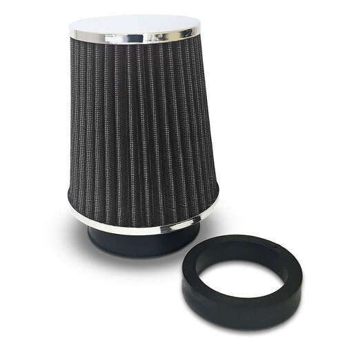 SAAS Performance Black Small Cone Pod Filter 76Mm SFS01BL