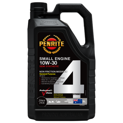 Penrite Small Engine 4 Stroke Semi-synthetic Engine Oil  5l 10w30 SEFS1030005 