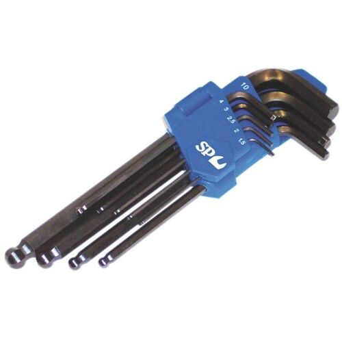SP Tools Sptools Key Set 9pc Metric Bal L Drive Hex 90810529 SP34501 
