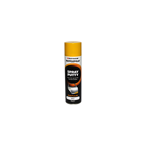 Rustoleum Motospray Spray Putty Gold - For Enamel & Acrylic Paints Gold 400g Aerosol  SP400 SP400