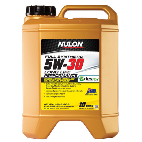 Nulon  Full Synthetic Engine Oil  10L 5w30 SYN5W30-10 