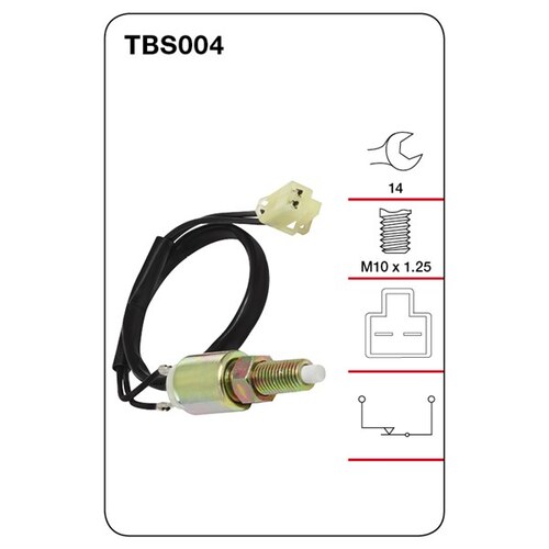 Tridon Brake Light Stop Light Switch TBS004