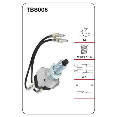 Tridon Brake Light Stop Light Switch TBS008