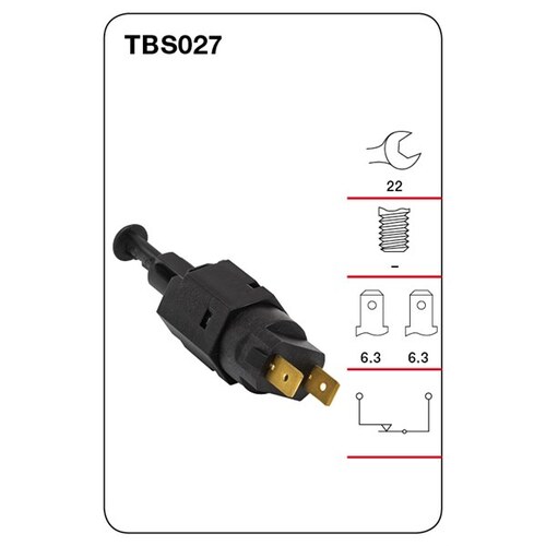 Tridon Brake Light Stop Light Switch TBS027