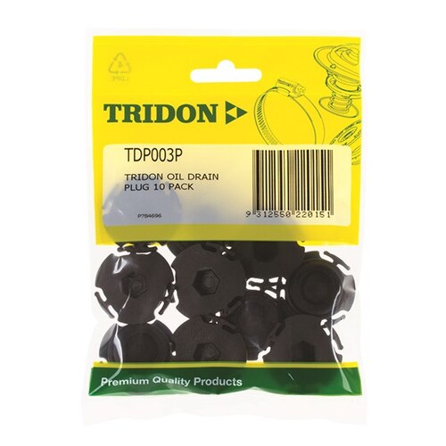 Tridon Oil Drain Plug (10 Pk) TDP003P