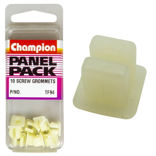 Champion Fasteners Pack of 5 Screw Grommets (Fits 9.5X9.5Mm Cutout, 7Mm Hole) 20PK TF94