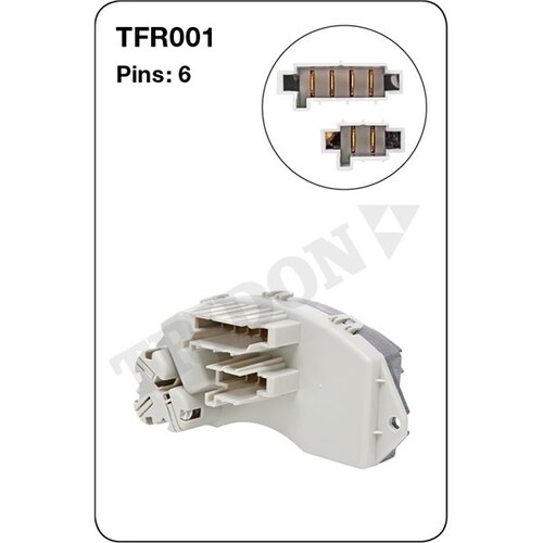 Tridon Heater Fan Resistor TFR001