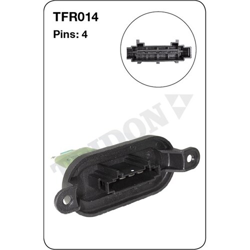 Tridon Heater Fan Resistor TFR014