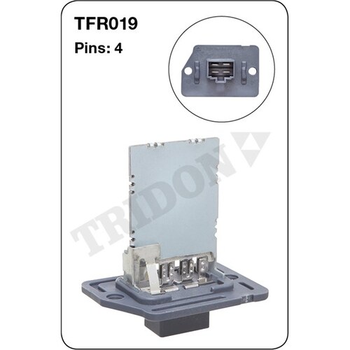 Tridon Heater Fan Resistor TFR019