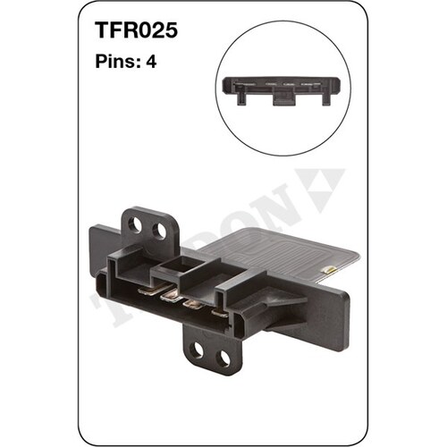 Tridon Heater Fan Resistor TFR025