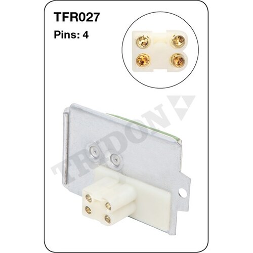 Tridon Heater Fan Resistor TFR027