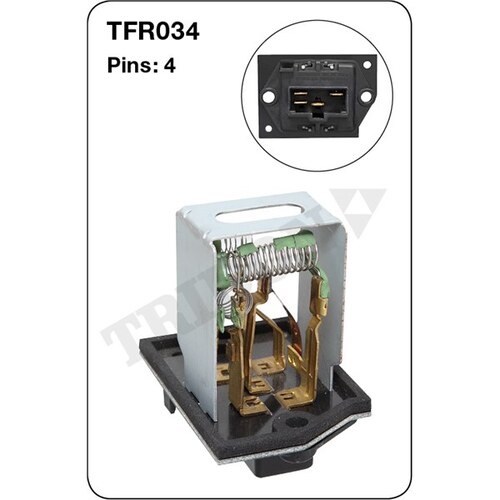 Tridon Heater Fan Resistor TFR034