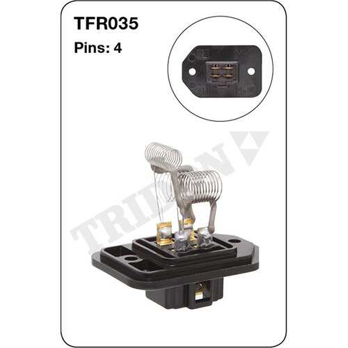 Tridon Heater Fan Resistor TFR035