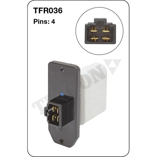 Tridon Heater Fan Resistor TFR036