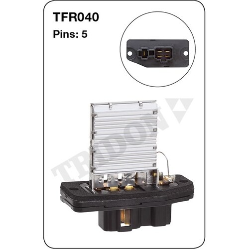 Tridon Heater Fan Resistor TFR040