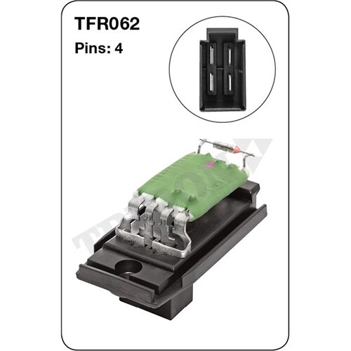 Tridon Heater Fan Resistor TFR062