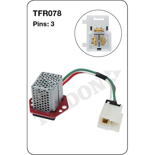 Tridon Heater Fan Resistor TFR078
