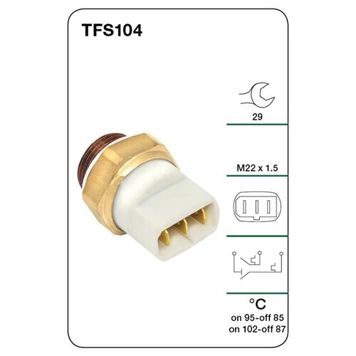 Tridon Thermo Fan Switch TFS104
