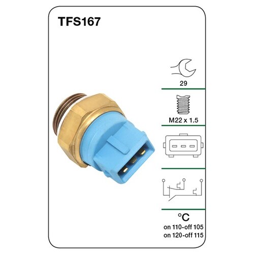 Tridon Thermo Fan Switch TFS167