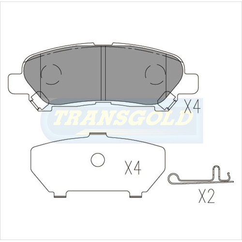 Rear Brake Disc Pads TG2005N DB2005