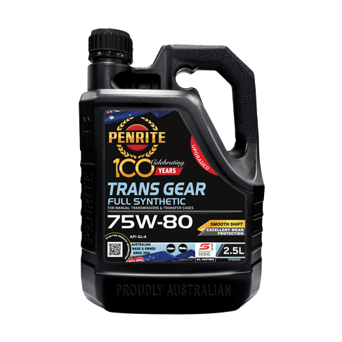 Penrite Trans Gear Oil Semi Syn Transaxle Transfer Case Manual Gearboxes 2.5l 75w80 TG75800025