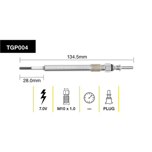 Tridon Glow Plug (1) TGP004