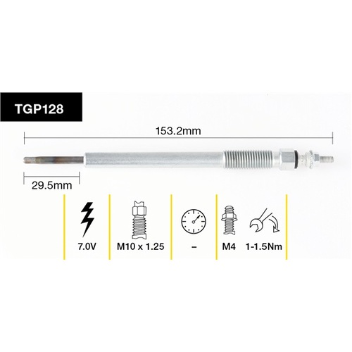 Tridon Glow Plug TGP128