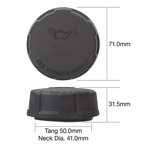 Tridon Oil Cap TOC533