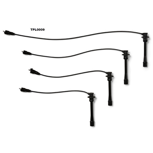 Tri-Power Ignition Lead Set - 5Mm, Black E54567 TPL0009