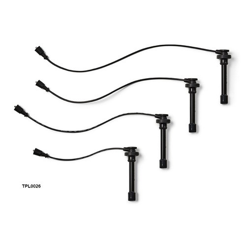 Tri-Power Black 5Mm Ignition Lead Set E54848 TPL0026