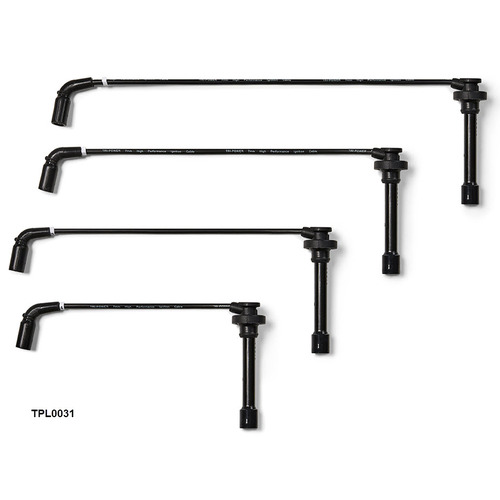 Tri-Power 7Mm Black Ignition Lead Set E74856 TPL0031