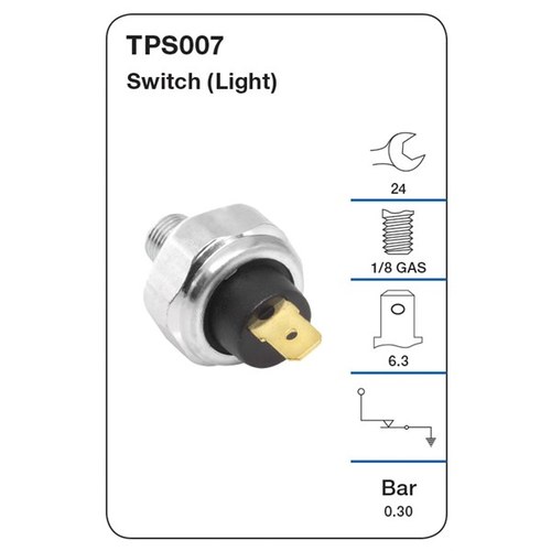 Tridon Oil Pressure Switch (Light) (TPS007 -b)