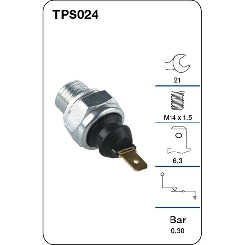 Tridon Oil Pressure Switch (light) TPS024