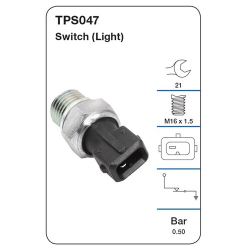 Tridon Oil Pressure Switch (light) TPS047