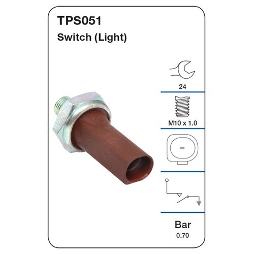 Tridon Oil Pressure Switch (light) TPS051