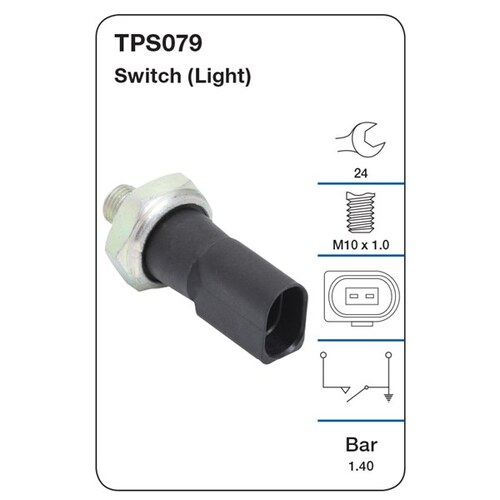 Tridon Oil Pressure Switch (light) TPS079