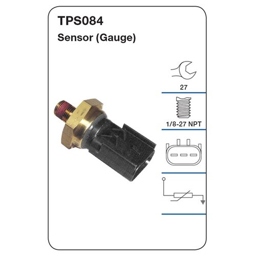 Tridon Oil Pressure Sensor (gauge) TPS084